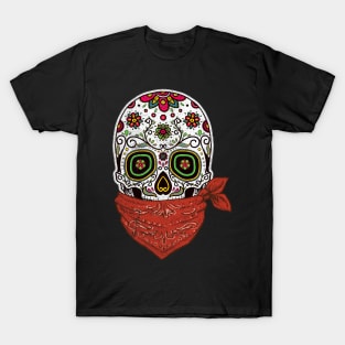 Dead Sugar Skull Design T-Shirt